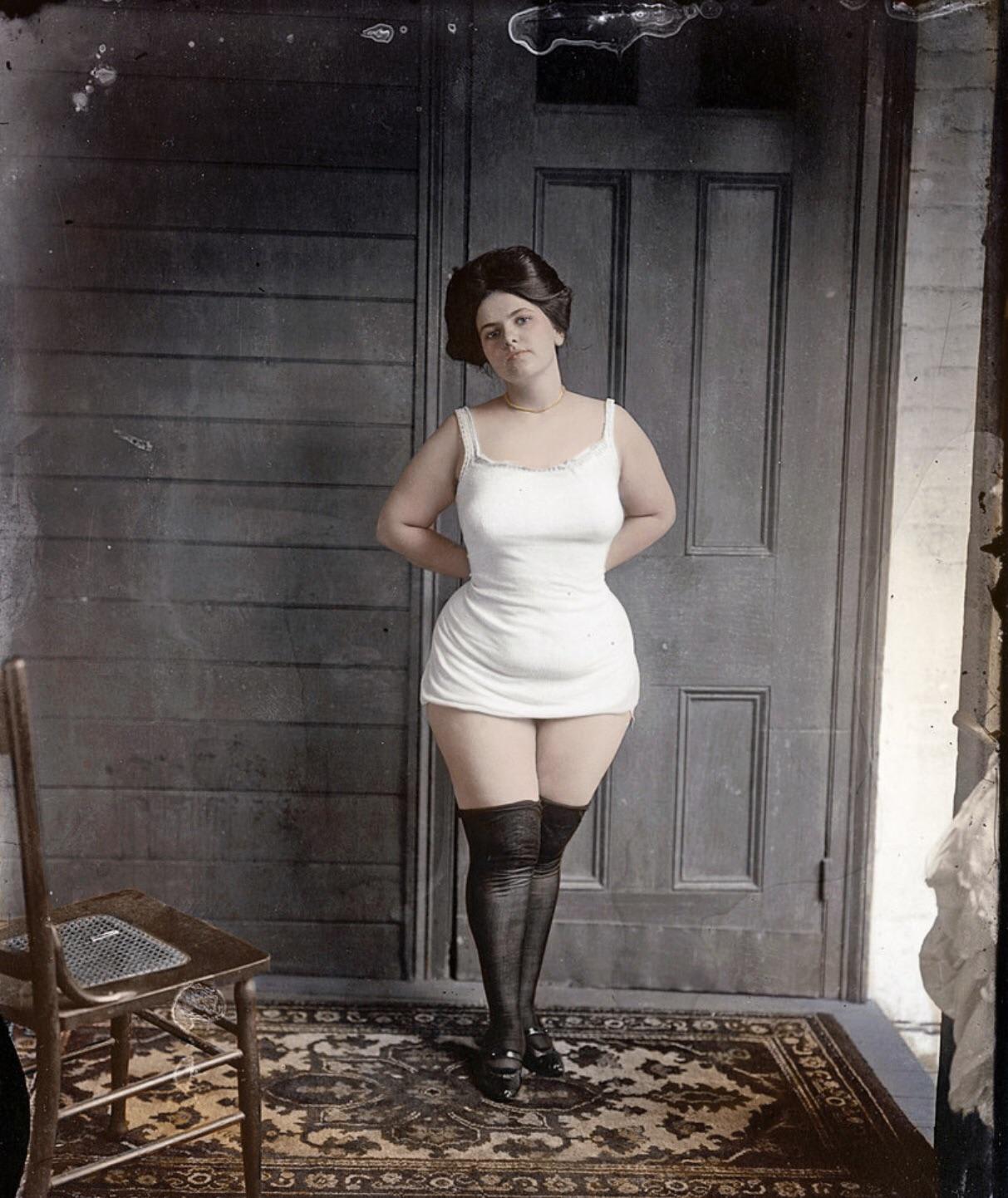1912 New Orleans sex worker(colourised