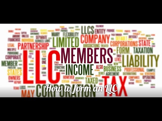 How to form an LLC
