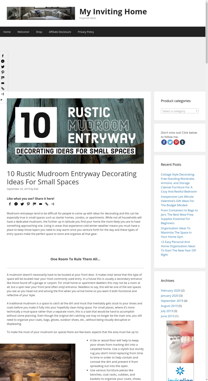 10 Rustic Mudroom Entryway Decorating Ideas For Small Spaces