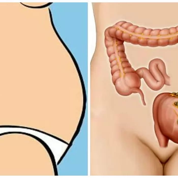 Here's why you have a bloated stomach, how to get around it and lose weight at night - Mind & Health