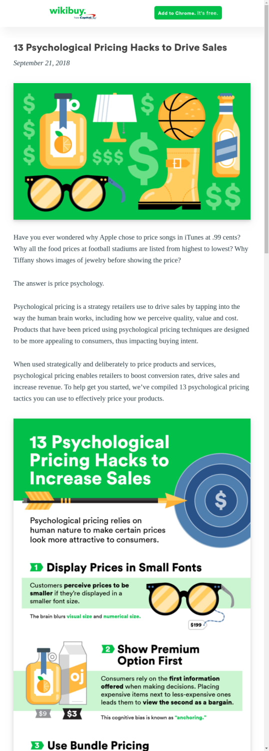 13 Psychological Pricing Hacks to Drive Sales