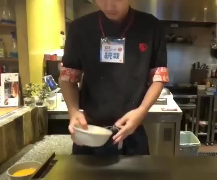 Making an omelette