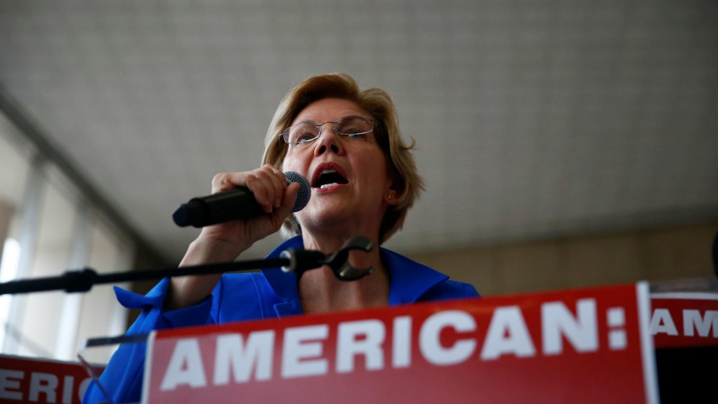 Elizabeth Warren is siding with Google and Amazon when it comes to digital payments