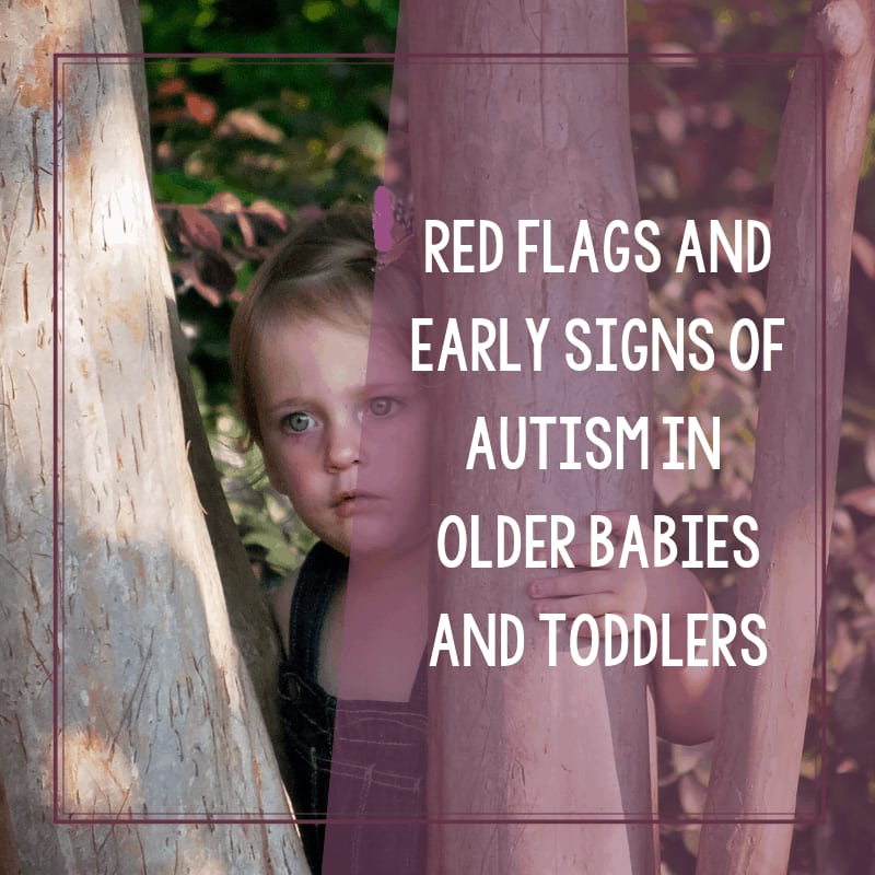 Red flags and early signs of autism in older babies