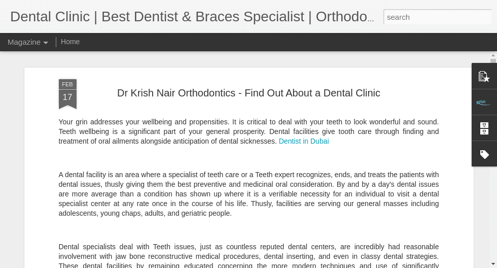 Dr Krish Nair Orthodontics - Find Out About a Dental Clinic