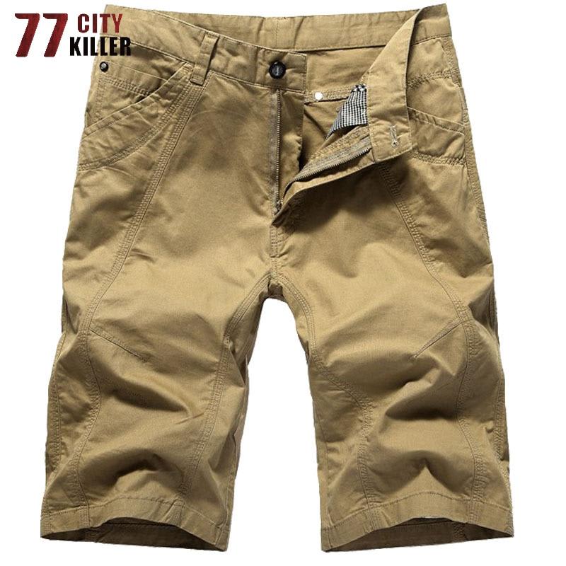 Summer Cargo Army Military Mens Shorts