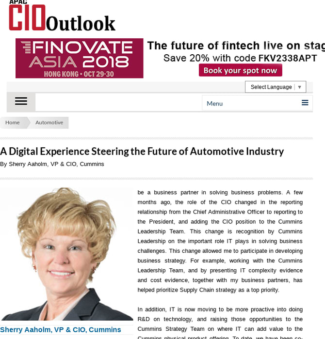 A Digital Experience Steering The Future Of Automotive Industry
