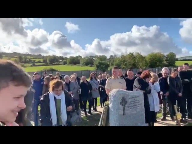 Irish man leaves funny recording for his own funeral