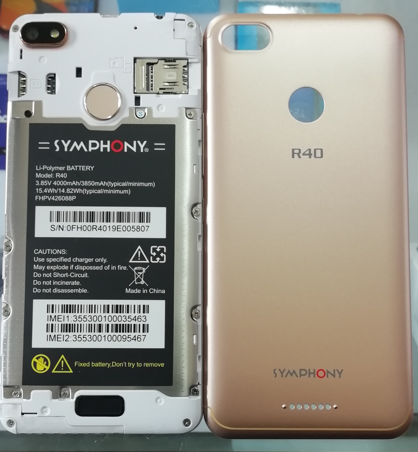 Symphony R40 Flash File Firmware Download