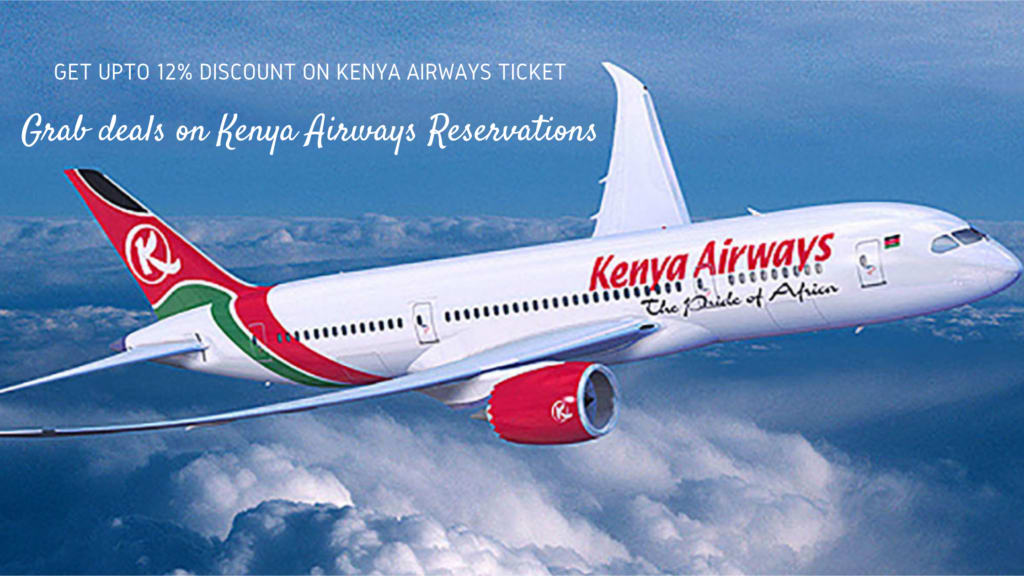 Kenya Airways Reservations, Best Flight Booking deals 1-855-936-0304