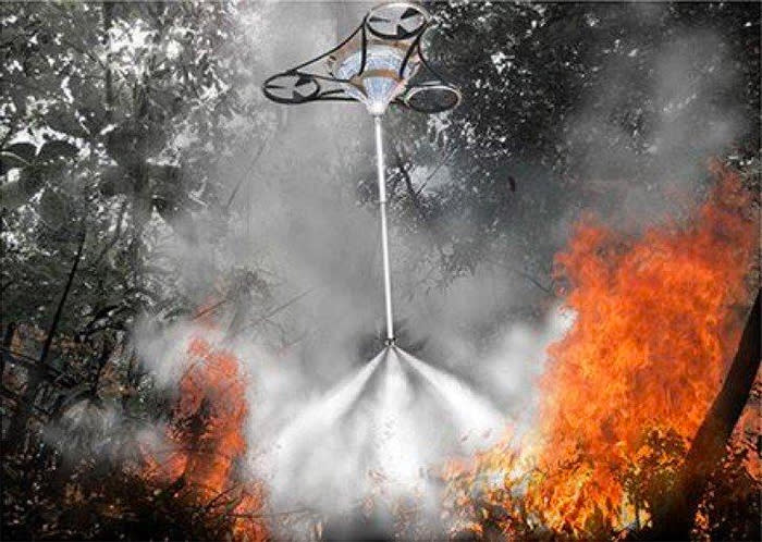 Using Drones to Eliminate Future Forest Fires