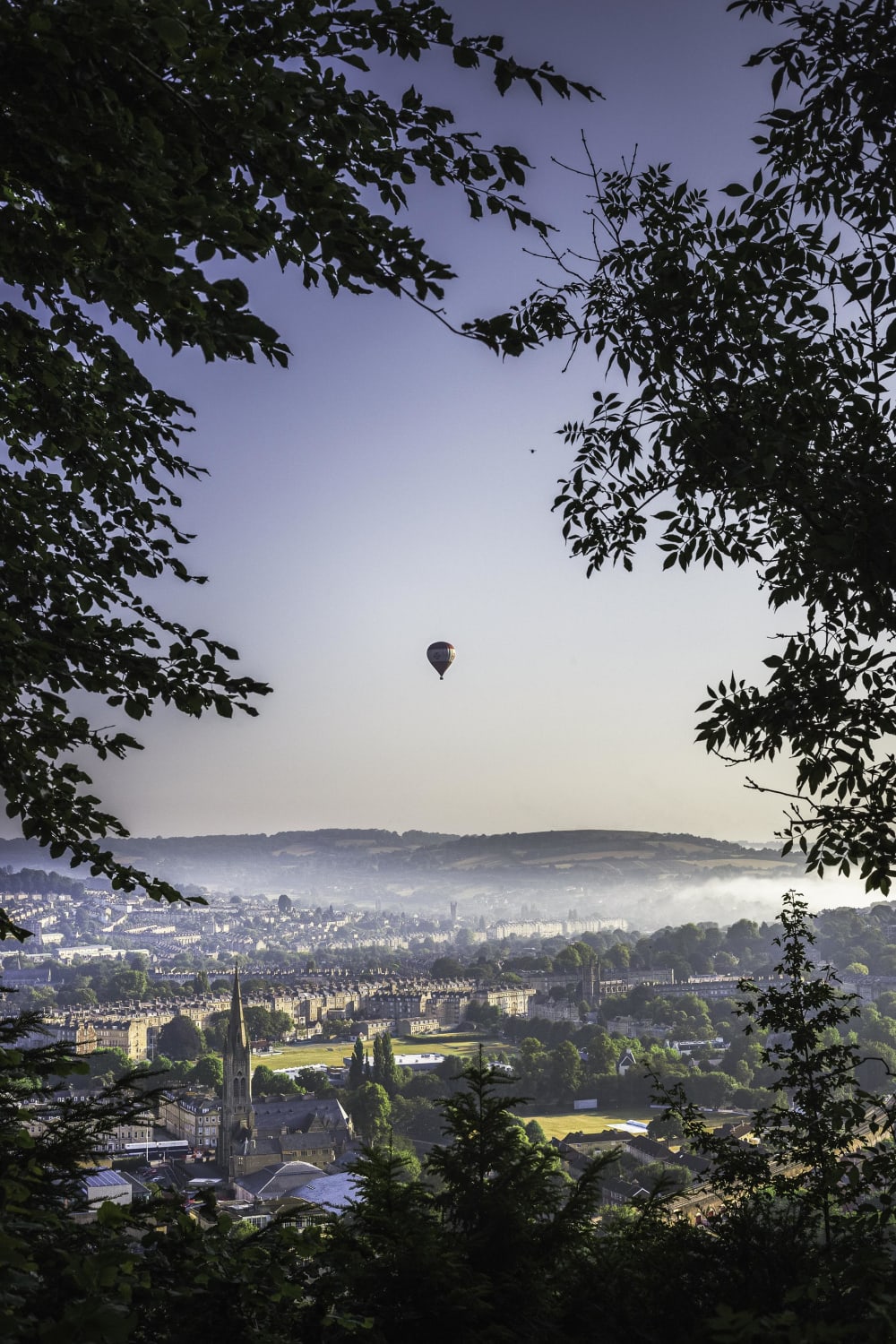 ITAP of a balloon above Bath, England