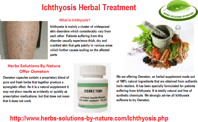 3 Natural Herbs for Ichthyosis Herbal Treatment - Herbs Solutions By Nature