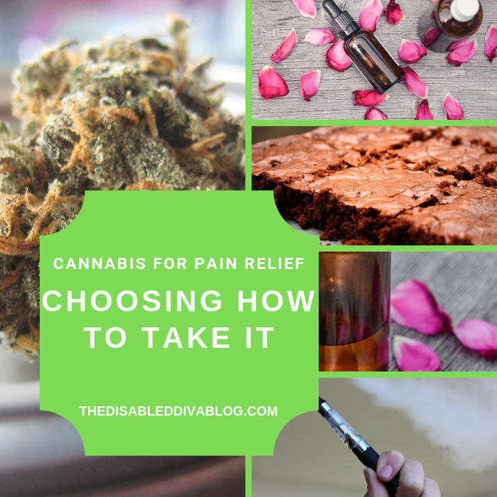 Cannabis for chronic pain: Choosing how to take it