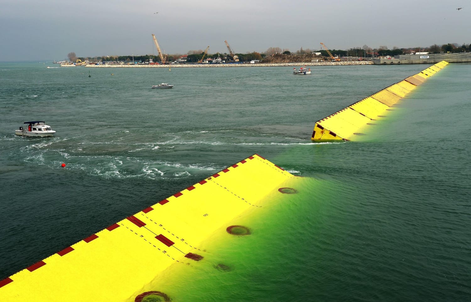 Venice's Controversial Inflatable Floodgates Save City for the Second Time