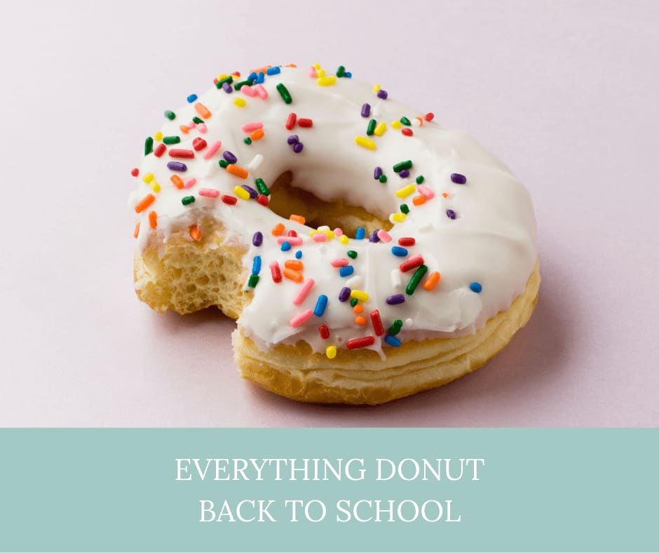 Back To School Accessories For The Girl That Loves Donuts - Army Wife With Daughters