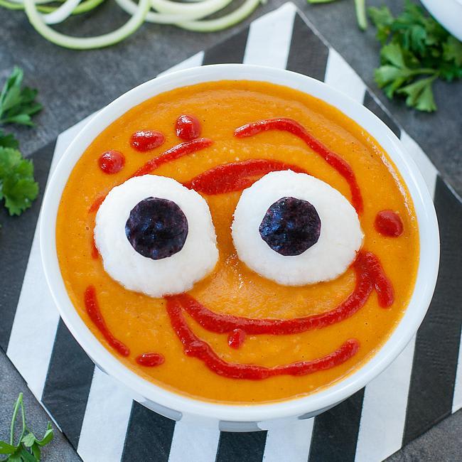 Spooky Halloween Monster Mash Soup