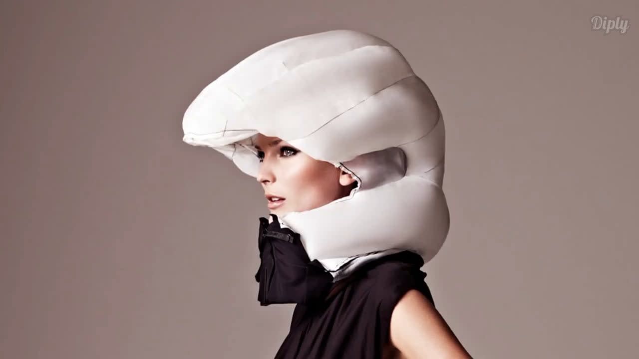 Hövding - the inflatable bike helmet