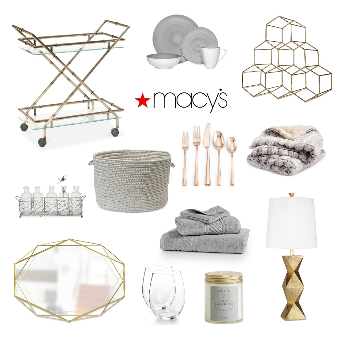 Chic Wedding Registry Finds at Macy's