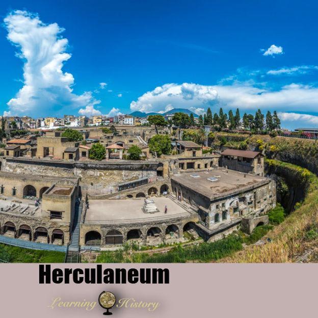 Herculaneum, Ancient Roman Town in Italy