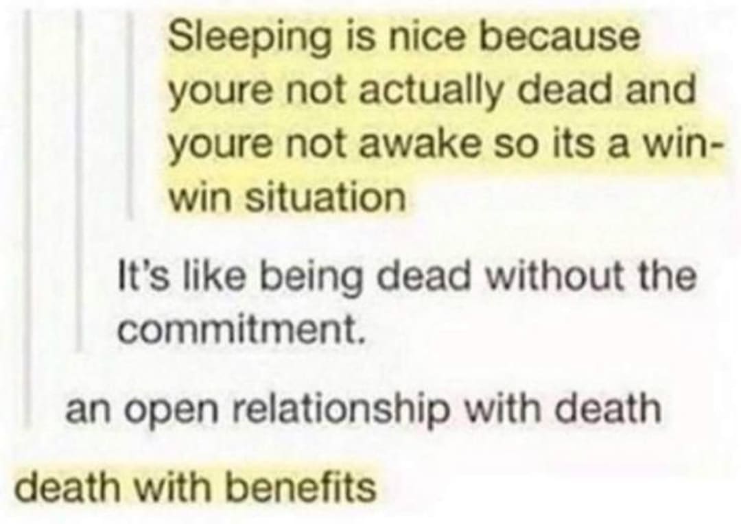 death with benefits