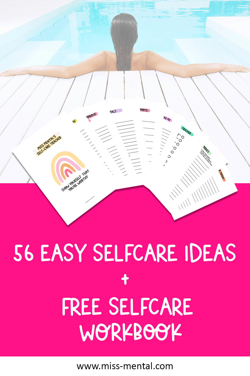 56 easy self-care ideas to improve your life + free workbook