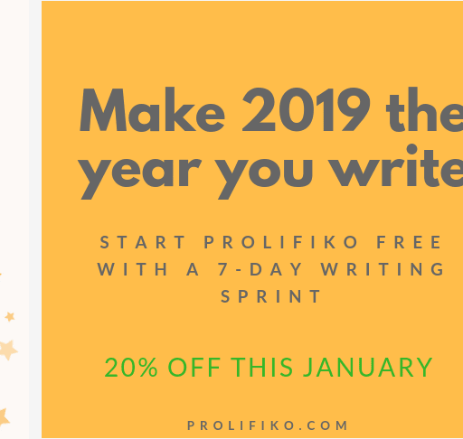 Prolifiko - Smash your writing goals one step at a time