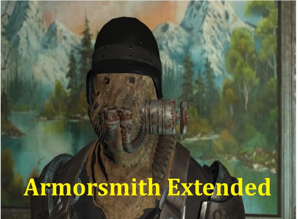 Best MOD for Fallout 4 Armorsmith Extended - Best Action Game Series