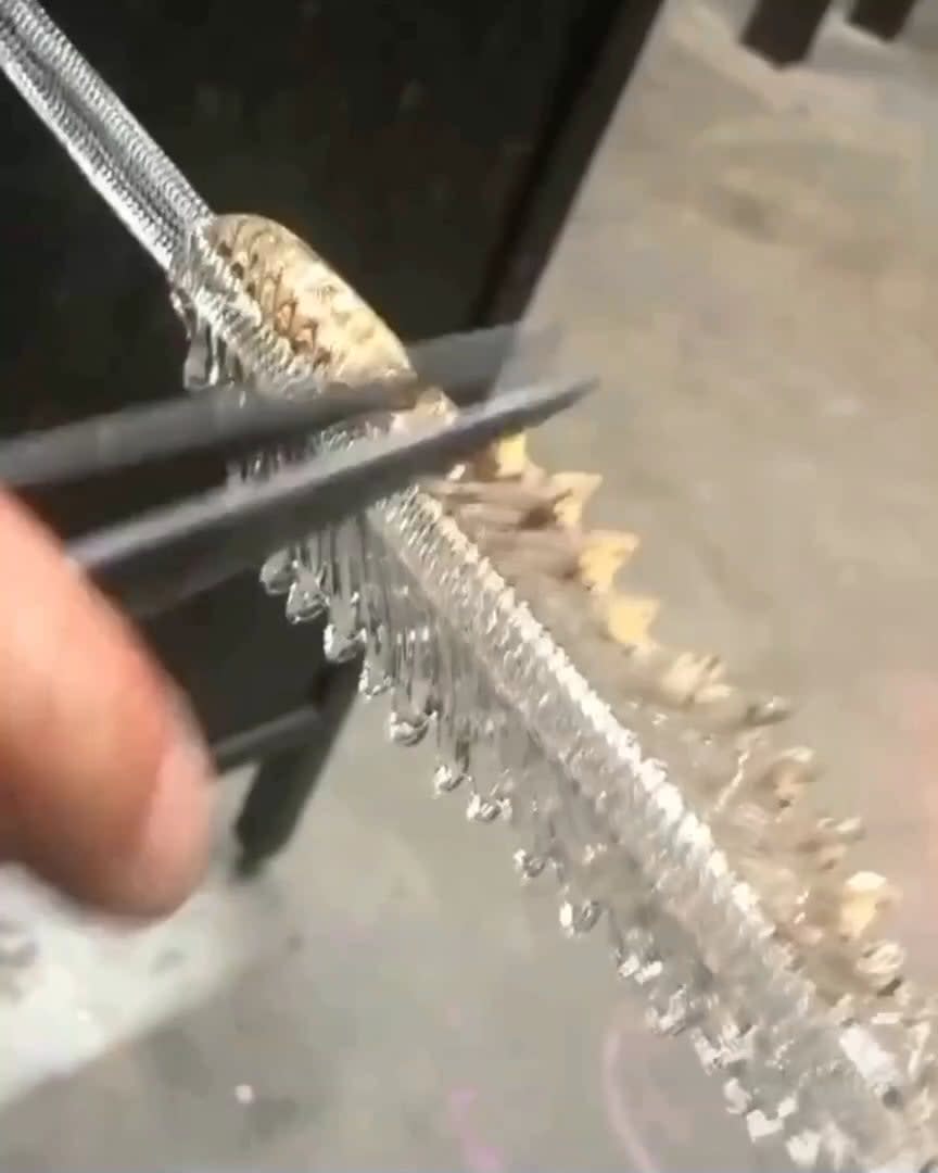 The making of this feather