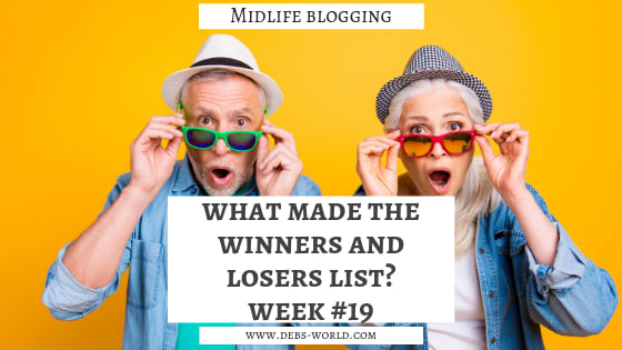 Who, and what, made the Winners and Losers list for week #19?