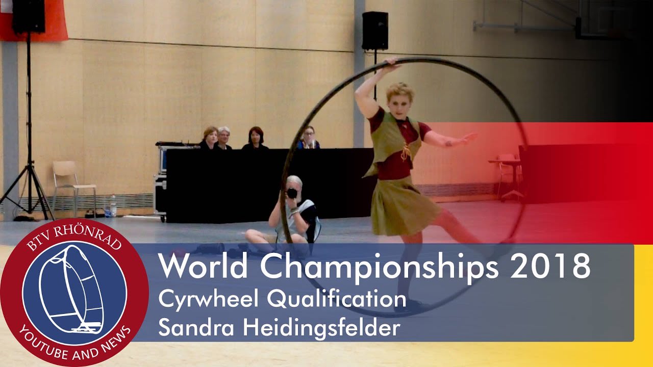 World Championships in Gymwheel 2018 Cyrwheel Qualification Sandra Heidingsfelder