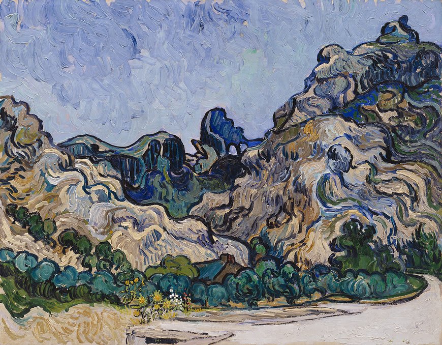 ✉️ It's NationalLetterWritingDay, and we're tracing the history of an important Guggenheim Collection work, Vincent van Gogh’s “Mountains at Saint-Rémy,” by way of the artist’s letters to his brother, Theo: