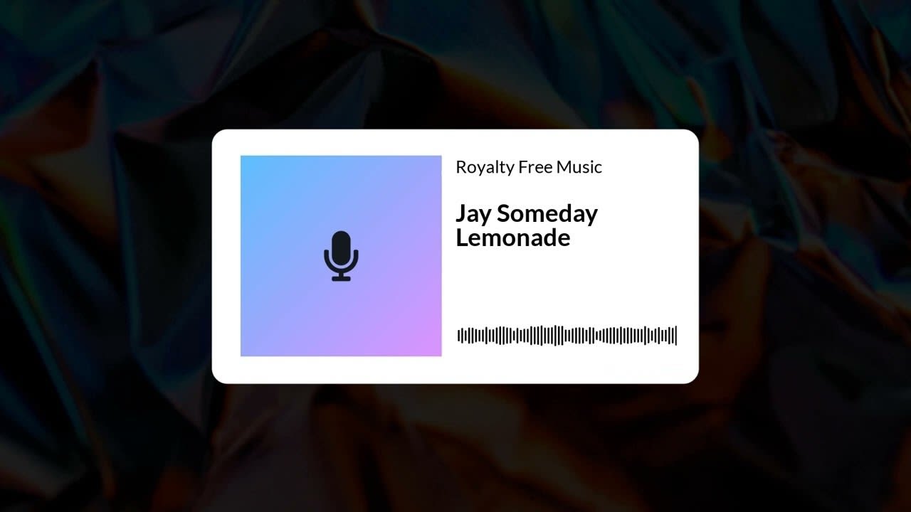 Jay Someday - Lemonade [Royalty Free Music - No Copyright Music]