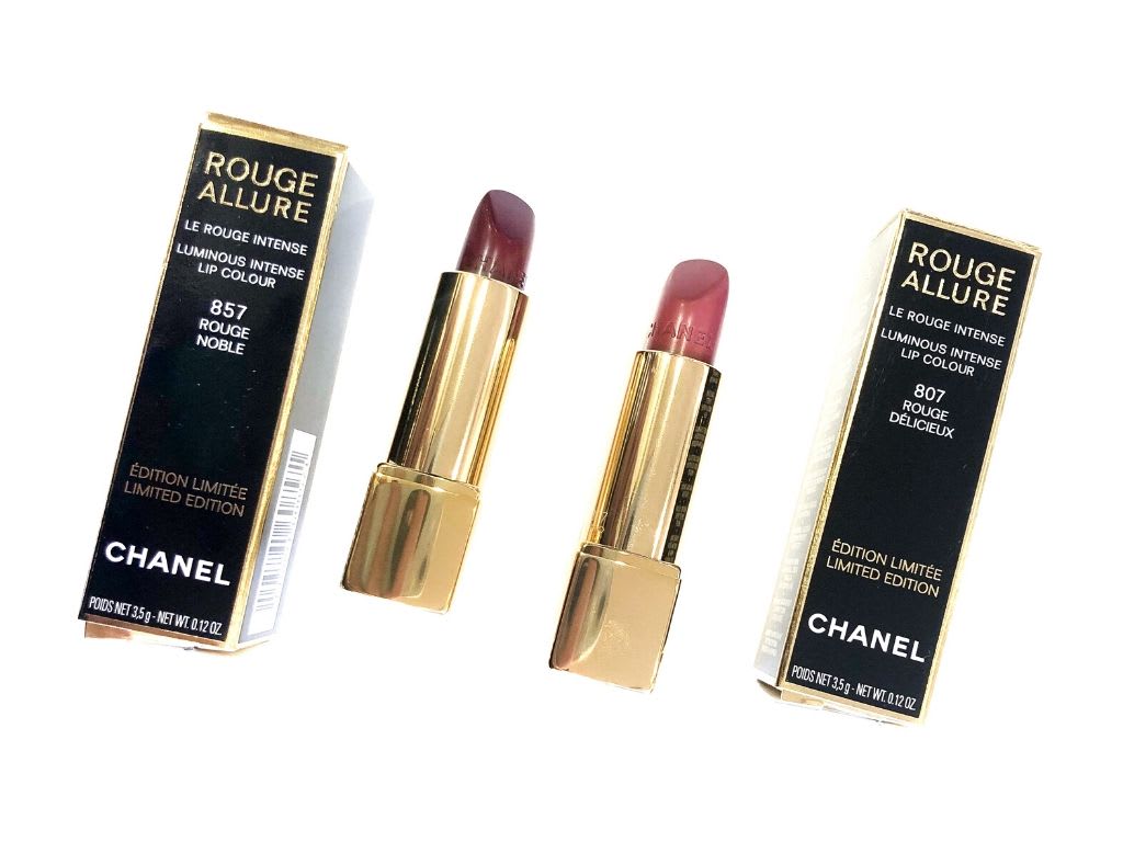 Chanel Rouge Delicieux , Rouge Noble Rouge Allure Lip Colour | Review