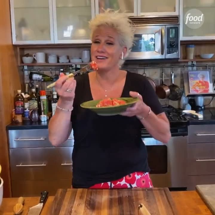 @ChefAnneBurrell's Watermelon Feta Salad has everything! It's sweet, got heat and is SO fresh 🍉 Get the recipe: