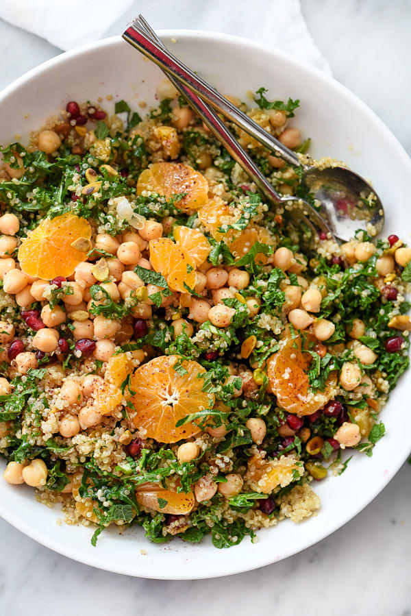 Quinoa and Kale Protein Power Salad