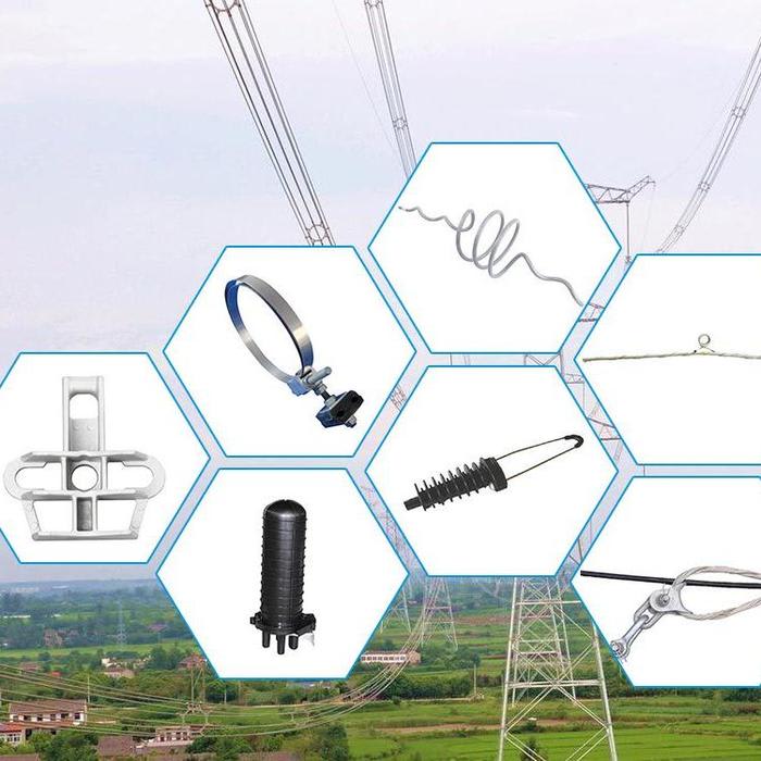 ADSS Fiber Optic Cable, Tension Clamp For ADSS, Aerial Insulation Conductor Fitting Supplier