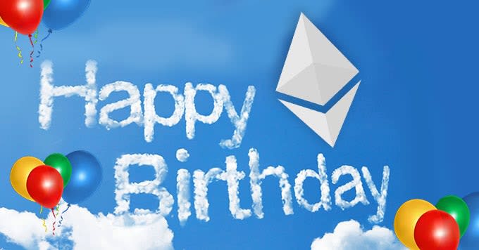 Ethereum Blockchain Celebrating the Fifth Anniversary
