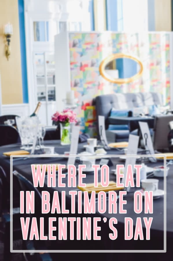 Baltimore Eats: Valentine's Date with Baby