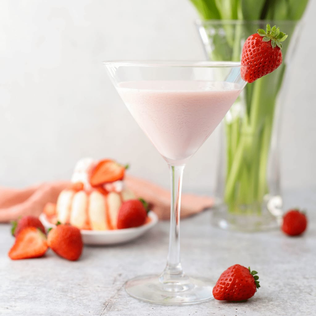 Strawberry Shortcake Martini