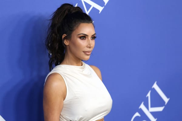 Kim Kardashian Steps Out In Bondage-Themed Dress That Barely Covers Her Nipples