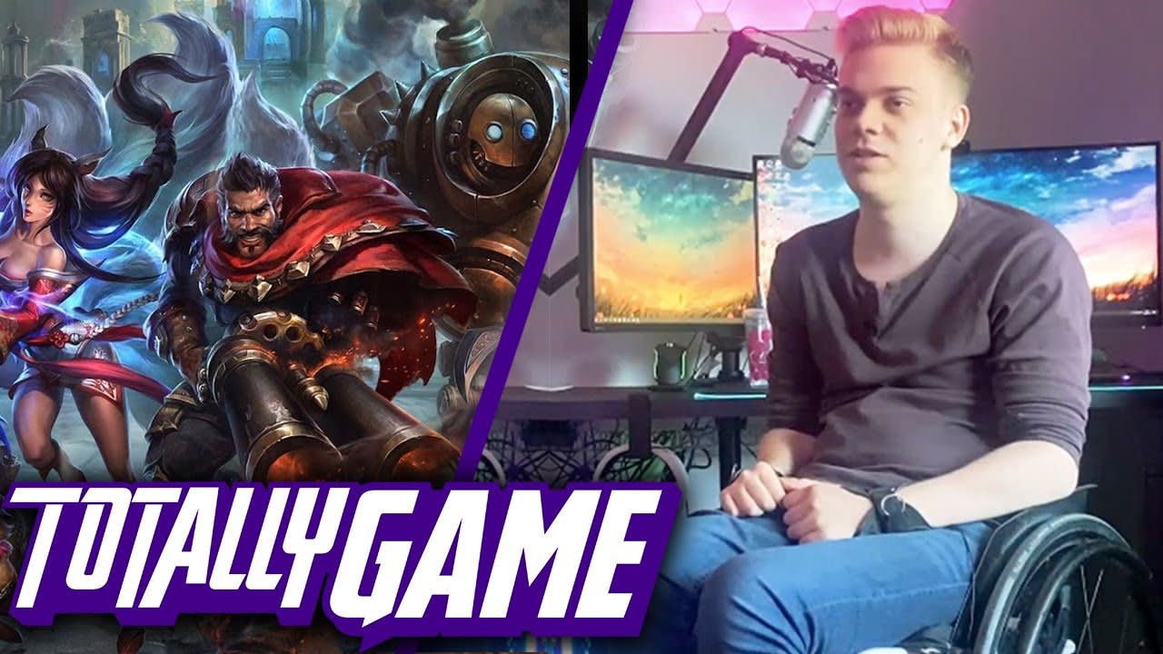 I Broke My Neck But Rule At League Of Legends | TOTALLY GAME