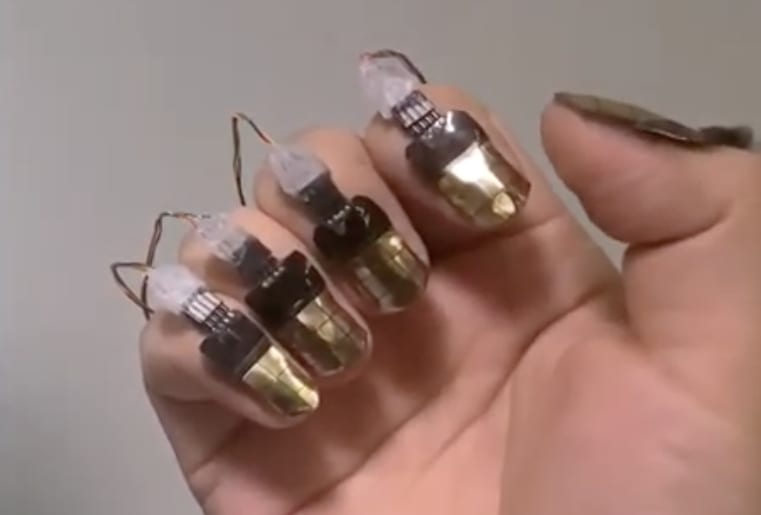Nailz turns your fingernails into wearable input system for smart devices