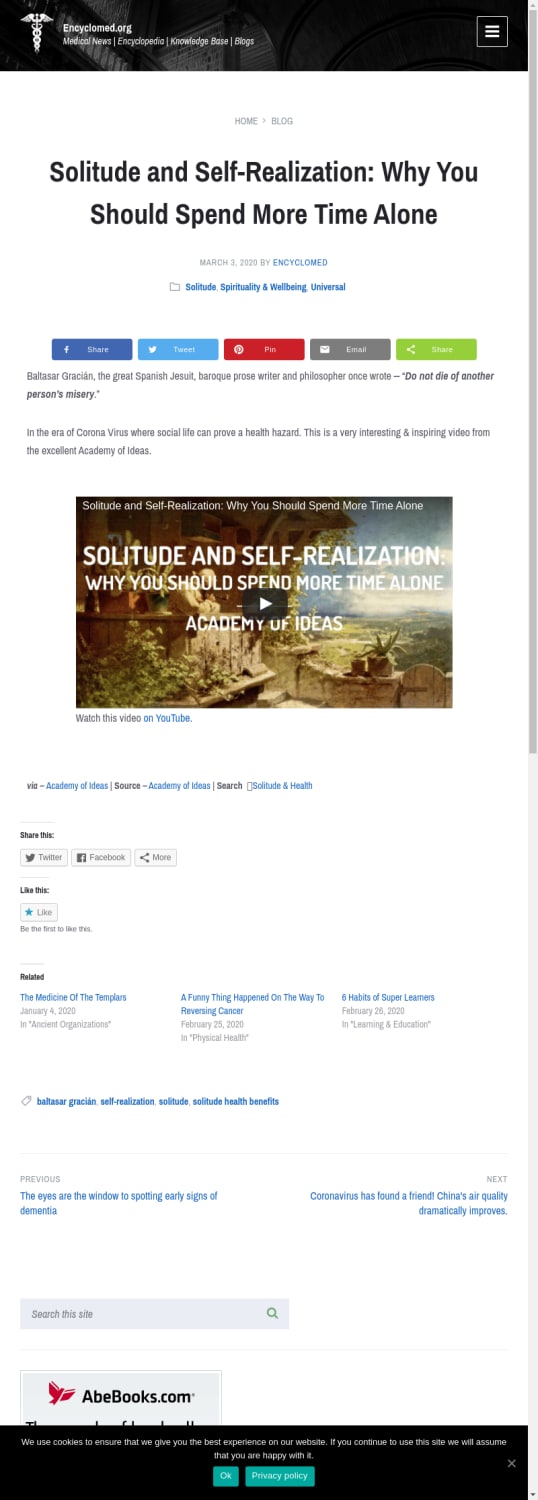 Solitude and Self-Realization: Why You Should Spend More Time Alone