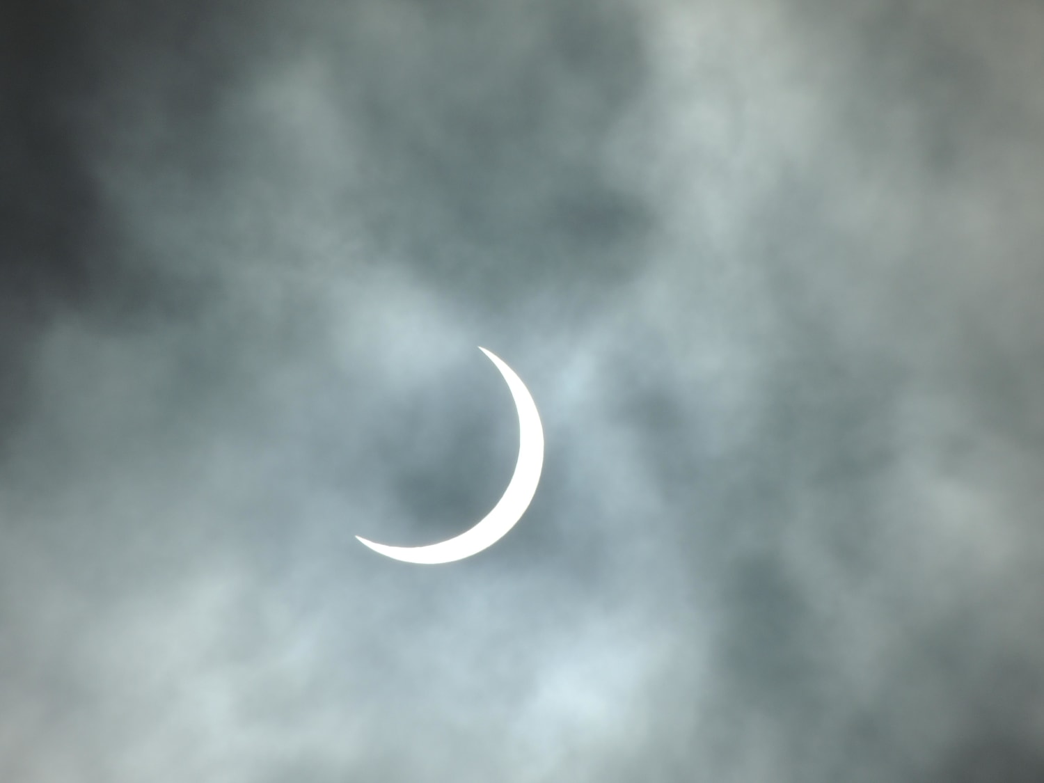 This a very lucky shot I took from my not-pro-at-all camera, in Delhi of the Annular Solar eclipse.