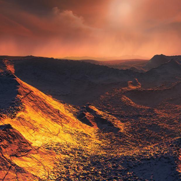 Frozen super-Earth discovered six light-years away