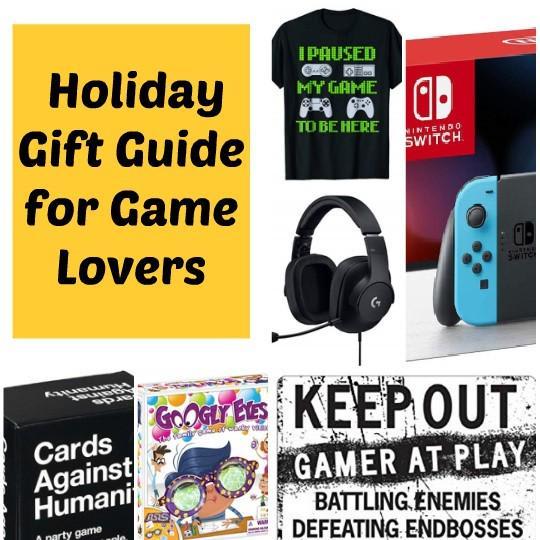 Holiday Gift Guide for Game Lovers