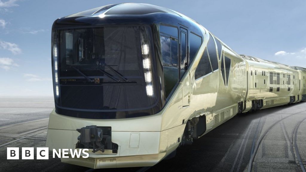 Japan's ultra-luxurious train hits the tracks for its maiden journey