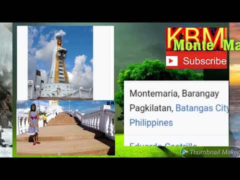 Monte Maria Shrine in batangas city Philippines updated,Famous Destination in south Philippines