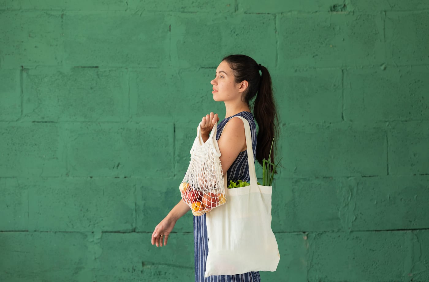 How to clean reusable tote bags, because you put your groceries in there!